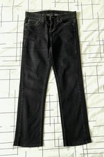 Pantalon/jean femme droit noir