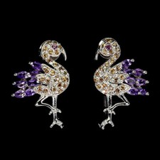 925 Argent Sterling Boucles