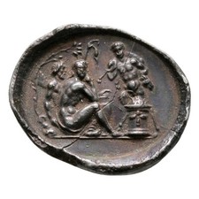 Empreinte monétiforme sur