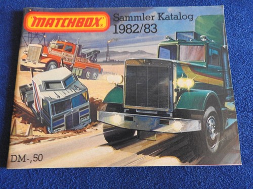 Catalogue matchbox 1982 1983 - 1982, /