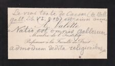 ✒ C.A Auguste VALETTE