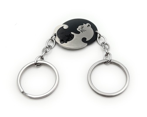 Porte clef partenaire - partenaire, noir