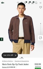 New lacoste tracksuit jacket - lacoste,
