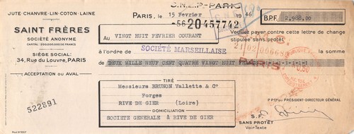 1946 jute chanvre - lin, coton
