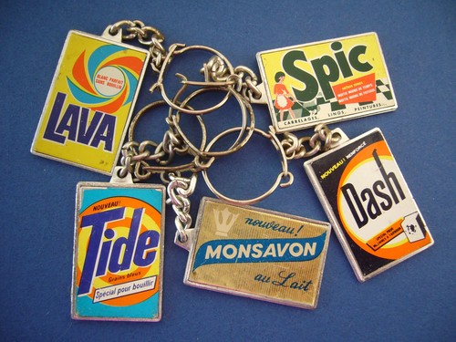 Porte clés lessive - porte,
