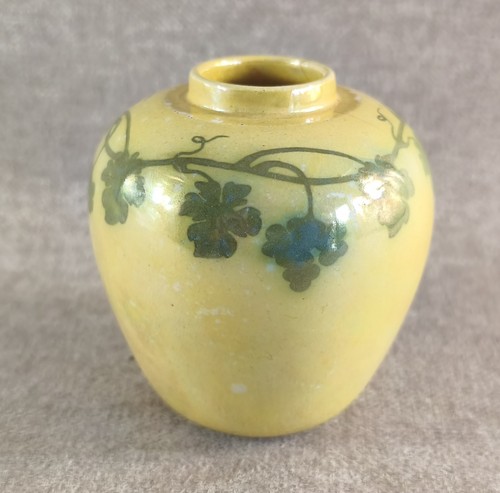 Beau vase céramique lustre - en,