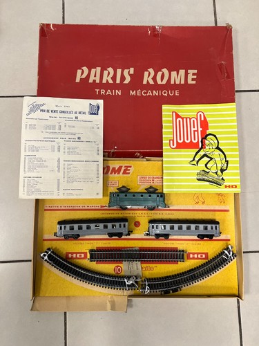 Coffret train paris - paris, rome