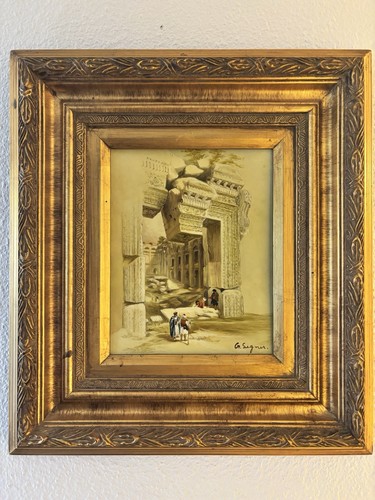Tableau orientaliste segner - orientaliste, g.