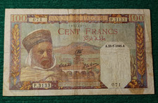 Billet Algérie - 100 FRANCS -