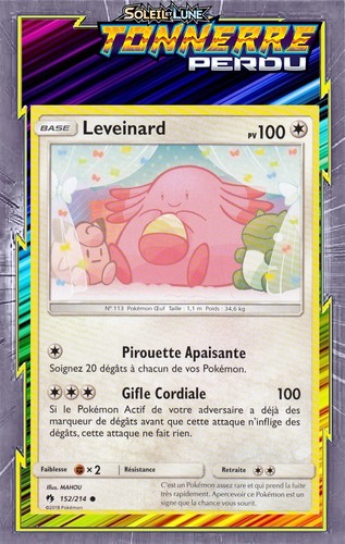 Leveinard sl08 tonnerre - leveinard,