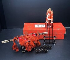 Poupée Hina Japonaise Vintage Poupée Miniature Palanquin Maison Hinamatsuri