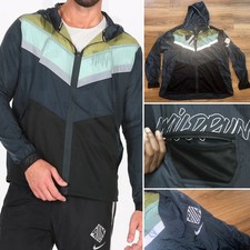 Veste réfléchissante Nike Windrunner Wild Run Running légère CU5738 364 2XL n...