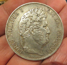 SUPERBE 5 FRANCS ARGENT -LOUIS PHILIPPE- 1846 W - LILLE