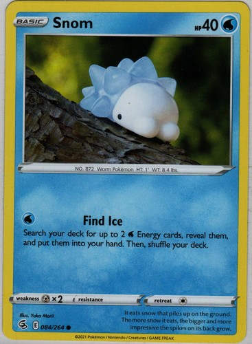 Carte pokémon snom 084 264 - pokémon, 084/264