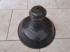 Ancien abat jour de lampe émaillé pour lampe industrielle atelier Loft Vintage