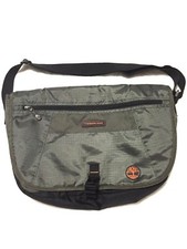 TIMBERLAND TWIN MOUNTAIN OLIVE GREEN CANVAS LUGGAGE MESSENGER CARRY ON BAG