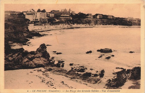 Pouldu plage des - le,