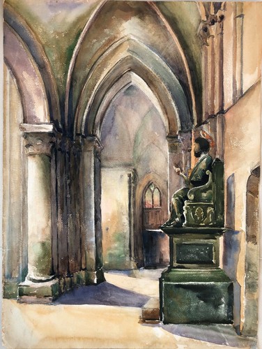 Aquarelle originale maurice - de,