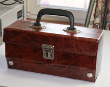 malette photo type docteur années 60  70 skai vintage design décor