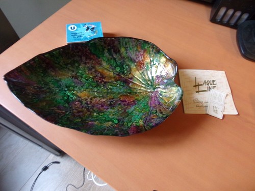 Plat laque line - plat,