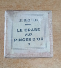 les beaux film film fixe TINTIN  le crabe aux pinces d'or n° 3