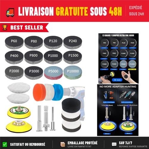 Kit polissage phare voiture - kit,
