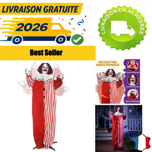 Joyin clown animatronique - clown,