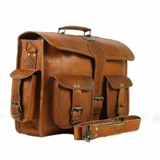 Sacoche en cuir vintage