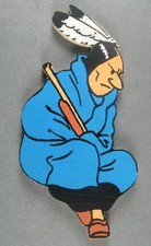 Tintin - Silhouette Bois