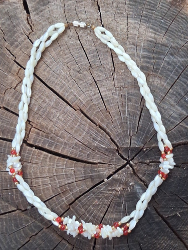 Collier rangs nacre - rangs,