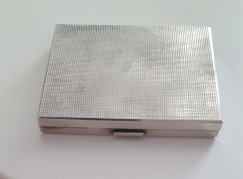 Boitier cigarettes argent - boitier,