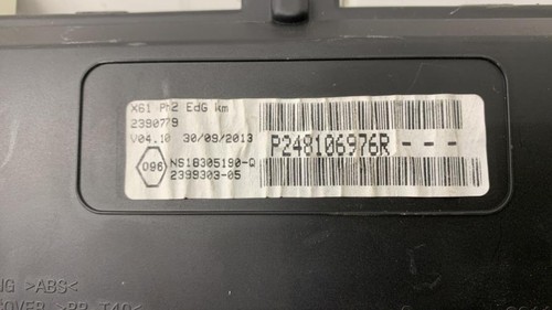 Compteur renault kangoo - compteur,