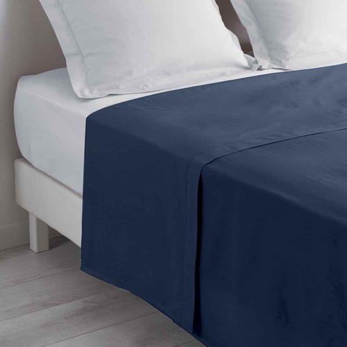 Drap plat coton - en, "biolina"