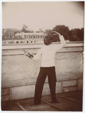 Jeune escrimeur. Escrime