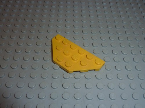 Lego yellow plate - yellow, 2419