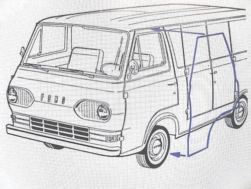 65 66 67 ford - 64,