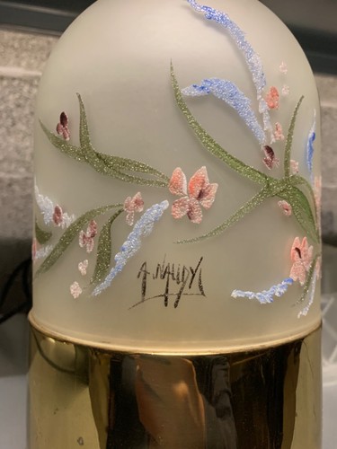 Lampe signée annick naudy - annick,