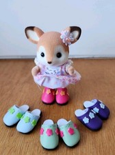 Chaussure Rose 26mm sylvanian families poupée kaye wiggs Teeny Meadow Sprouts