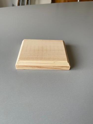 Socle bois brut - socle,