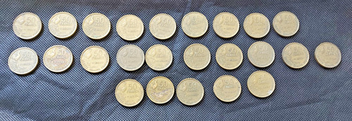 Lot pièces de monnaie - de, 24