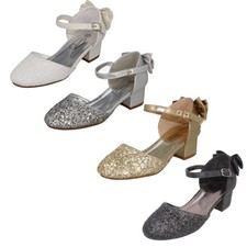Chaussures De Fête À Bride Cheville Pour Filles *H3R085*