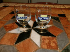 RICARD lot  2 verres ballon 17 cl  Vintage