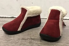 DESTOCKAGE PANTOUFLE / CHAUSSONS ENFANT JEVA RONDINAUD @ TAILLE 20 @ NOEL, ROUGE