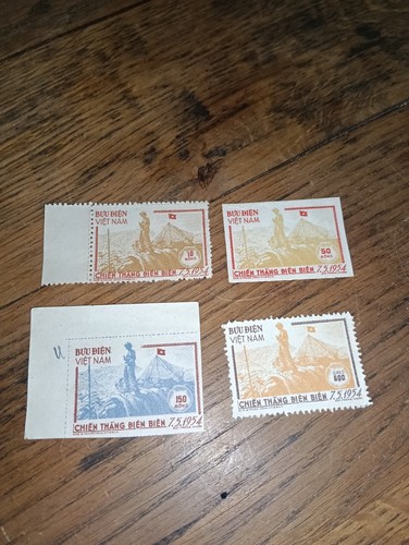Authentiques timbres vietnam - authentiques, 4