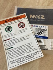 SYM 87138-AWD-00 autocollant