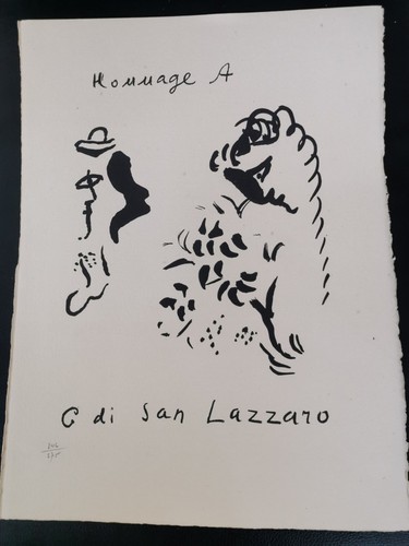 Marc chagall lithographie - chagall,