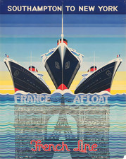 Affiche French Line France