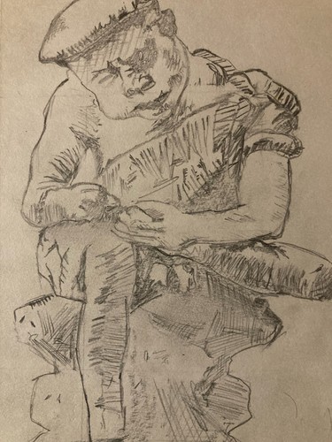 Beau dessin ancien - dessin,