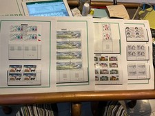 SAINT PIERRE ET MIQUELON. 1998. 56 TIMBRES NEUFS LUXES. 10 COINS DAT ES. 150 E.