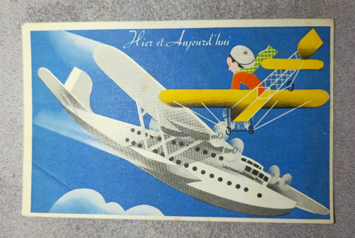 Ancienne carte chromo lion - ancienne,